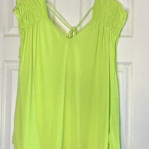 Dear Scarlett Neon Green Top - Women’s Size Medium - Style RCH-C0001